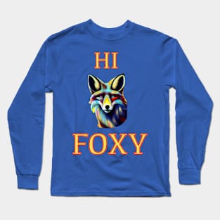 HI FOXY BLUE TINGED Long Sleeve T-Shirt